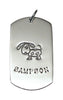 Large Dog Tag Full Character - Dog