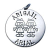 X-Large Circle - Girl & Girl