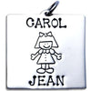 X-Large Square - Girl